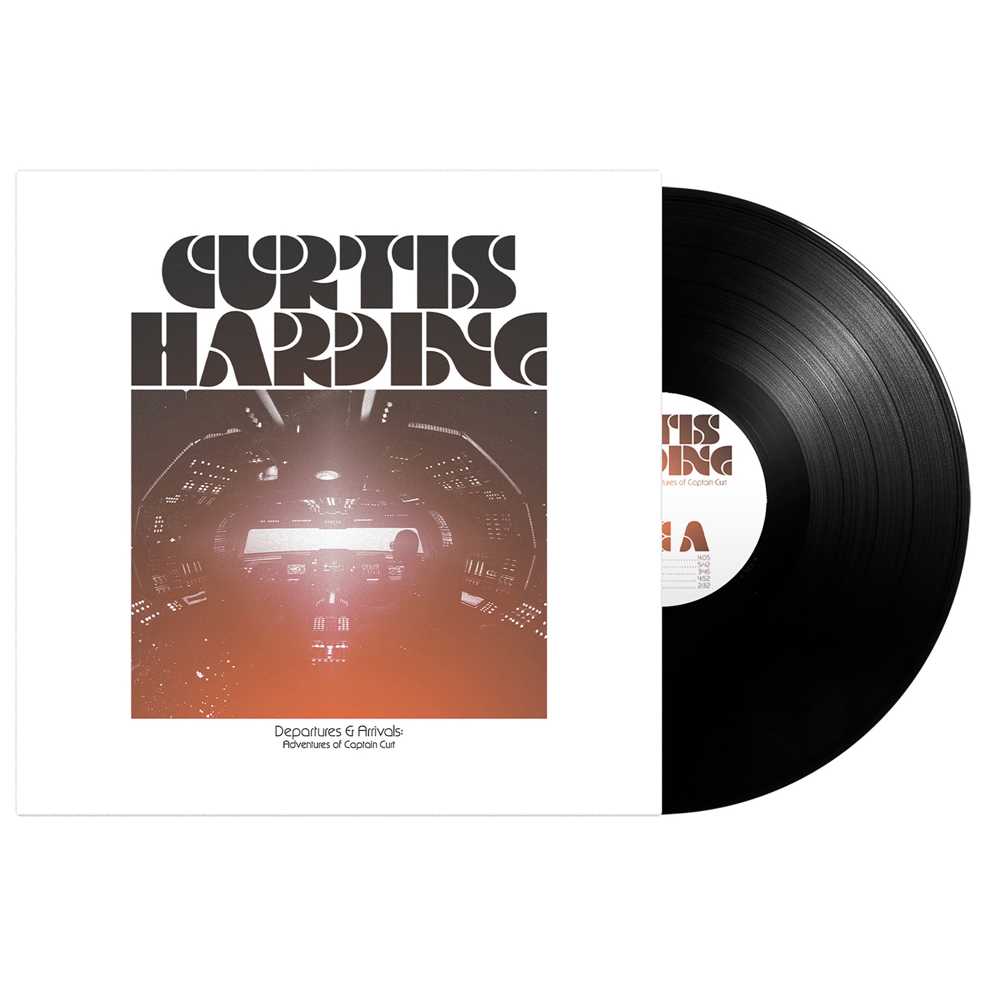 Curtis Harding (Departures & Arrivals) Black Vinyl